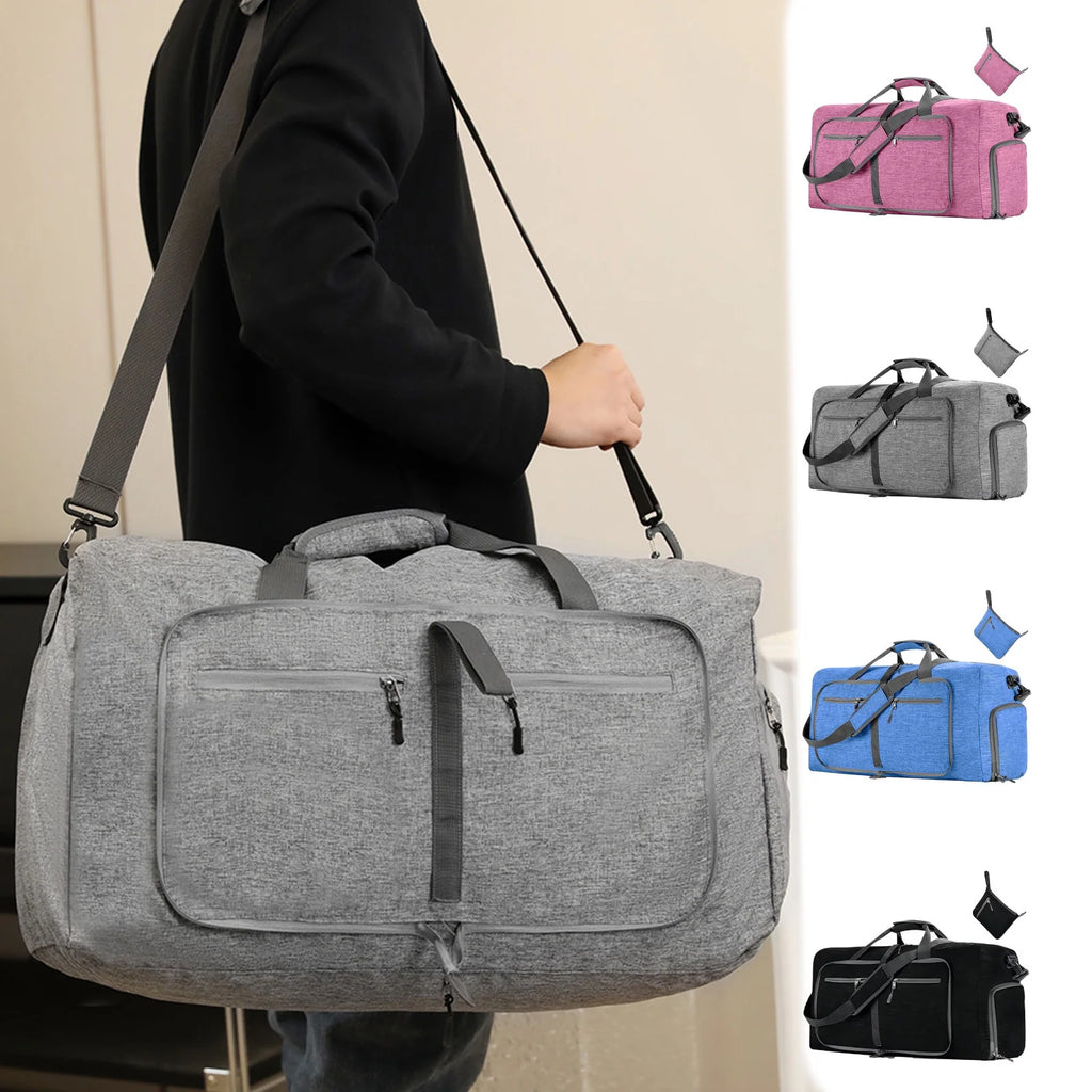 Duffle Bag Extra Large Travel Duffle Bags Waterproof Durable Weekender Bags for Women Multifunctional Overnight Bag for Traveling Camping Touring