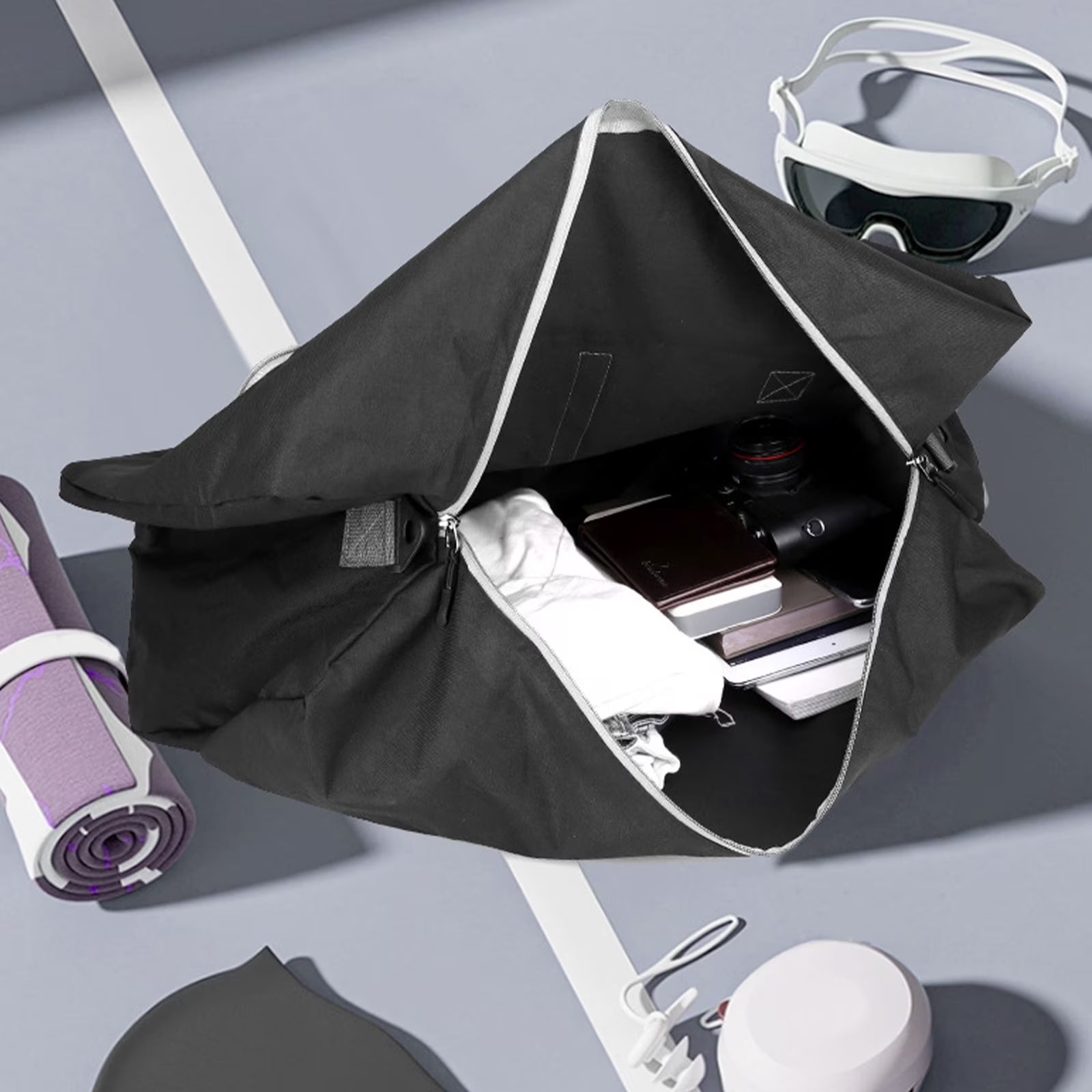 Duffle Bag Extra Large Travel Duffle Bags Waterproof Durable Weekender Bags for Women Multifunctional Overnight Bag for Traveling Camping Touring